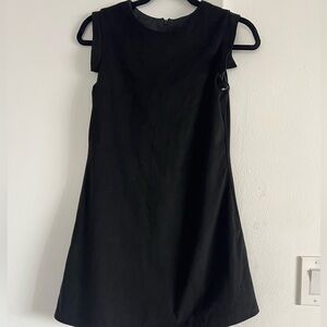 Susanne Lively Designs Black Faux Suede Dress • 14